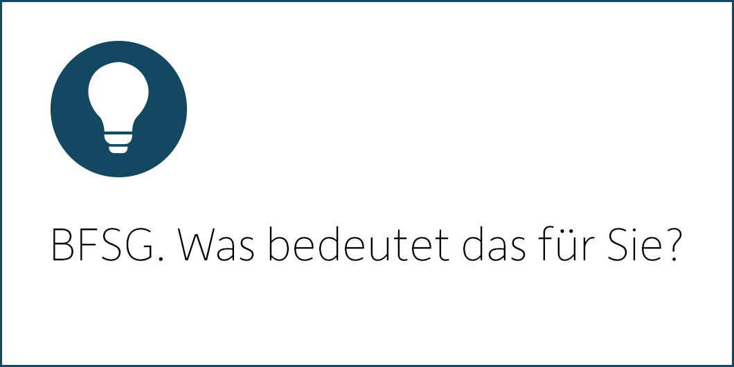 Barrierefreiheitsstärkungsgesetz: Was bedeutet das für Sie?